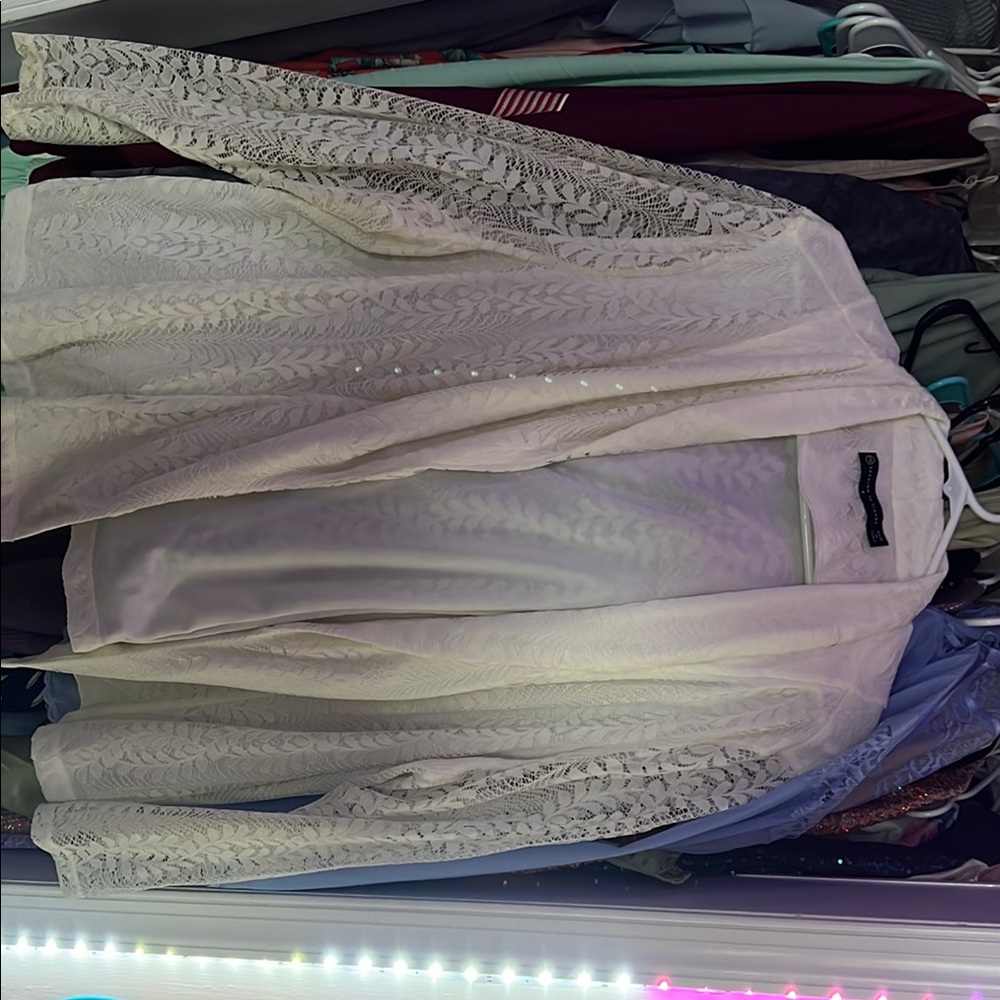 Elegant Lace Cardigan
